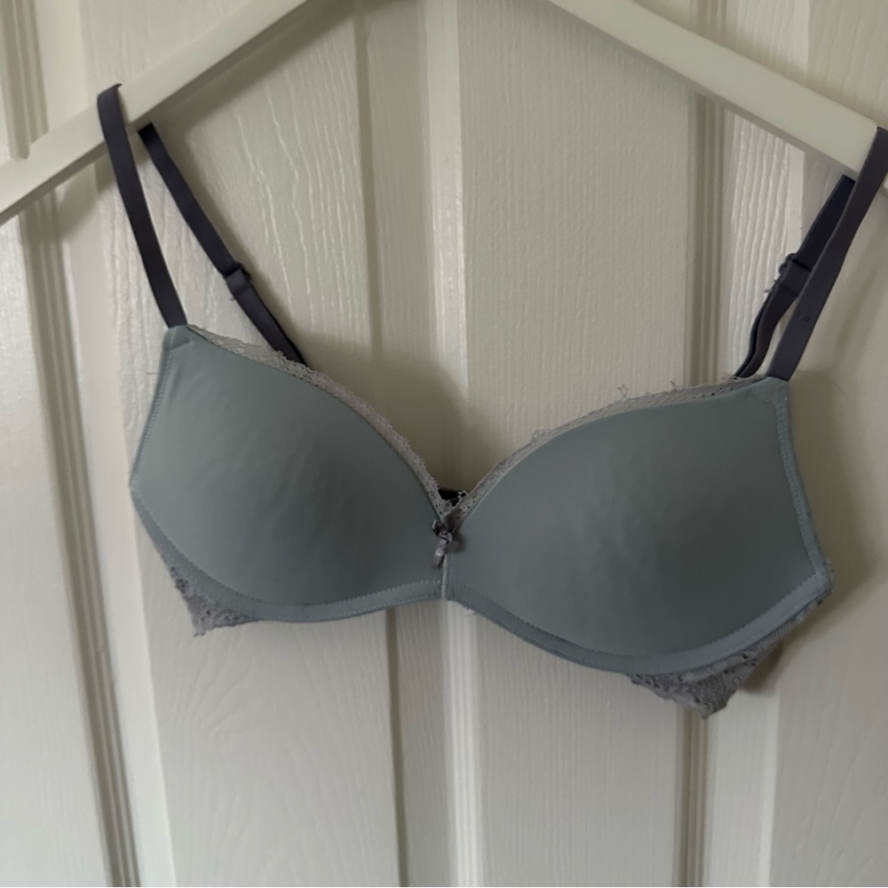 Gray Bra